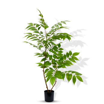 85CM Curry Leaves Plant | Blooming Artificial Plant in Pot
