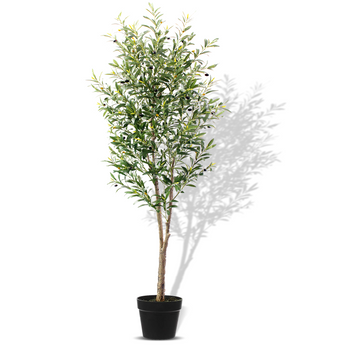 6Ft Olive Tree with 48PCS Fresh Olives - Artificial Plant