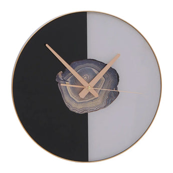 Modern Agate Wall Clock