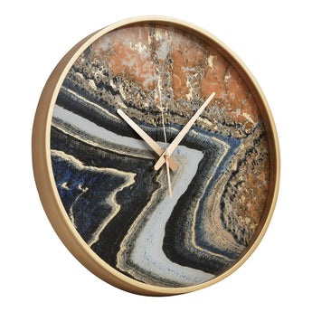 Gilded Marble Timepiece Clock