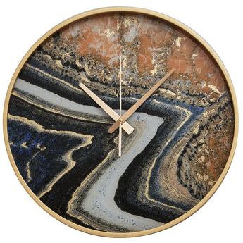 Gilded Marble Timepiece Clock