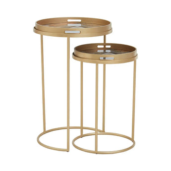 Set Of Two Celestial Nesting Tables