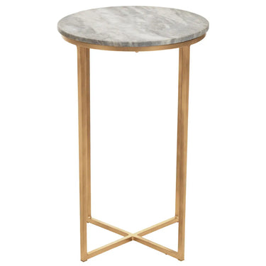 Nestique Natural Marble Side Table
