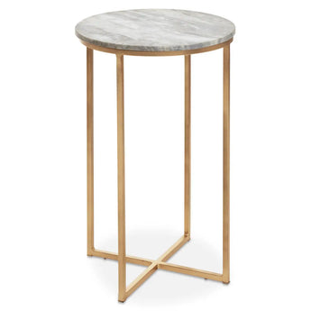 Nestique NATURAL MARBLE SIDE TABLE