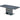 Milan Grey Coffee Table W120cm x D60-53cm x H45cm