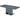 Milan Grey Coffee Table W120cm x D60-53cm x H45cm