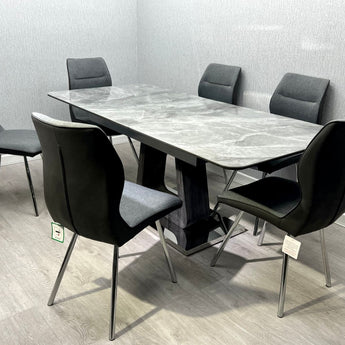 Zermatt Table with 6 Chairs