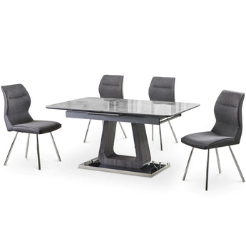 Zermatt 120cm Table with 4 Chairs