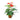 20 Leaves Flamingo Lily, 4 Flowers - Artificial Plant
