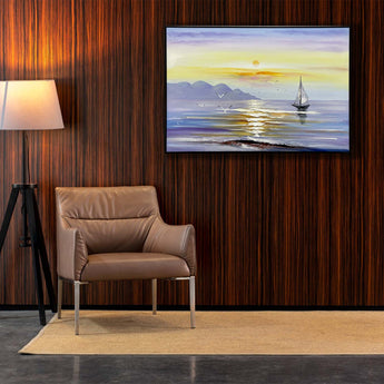 Sailing at Sunset Wall Art - 115x80cm