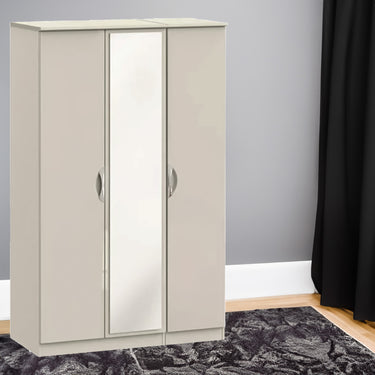 3 Door Mirrored Robe - Kasmir Gloss