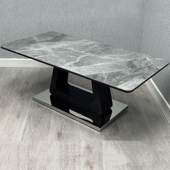 Zermatt Coffee Table (Grey Ceramic)