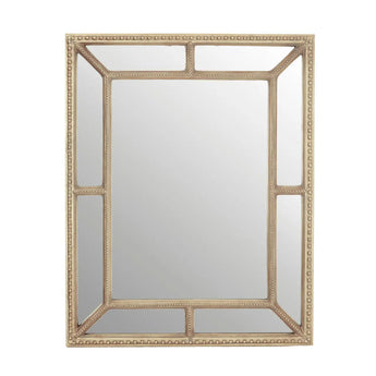 Gold Trimmed Elegance Mirror