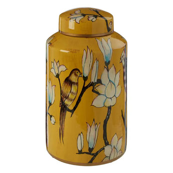 Tropical Ochre Small Ceramic Jar