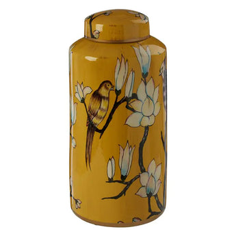 Tropical Ochre Small Ceramic Jar